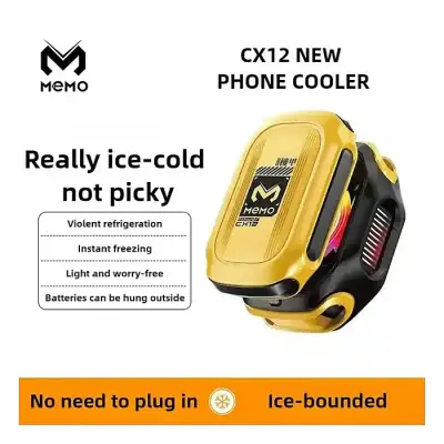 MEMO CX12 Mobile Cooler Radiator with Digital Display and Battery